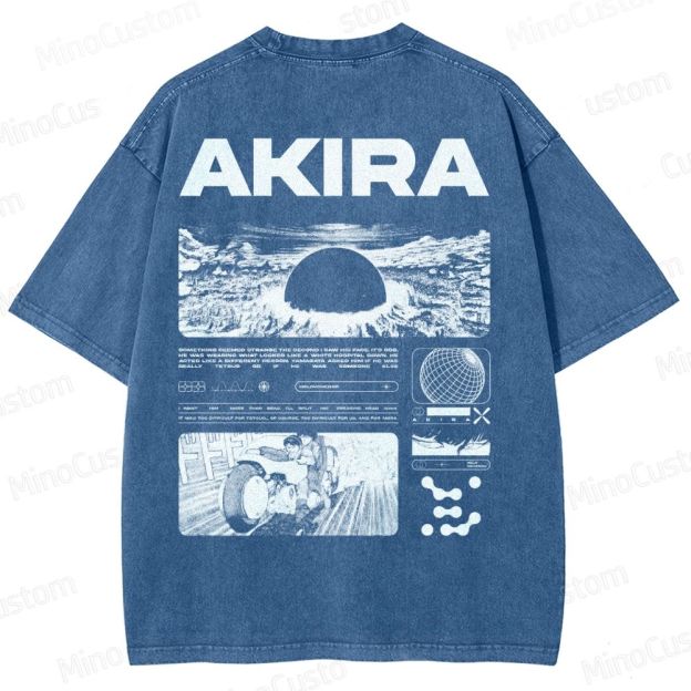 Unisex Fit Destruction lll Washed T-Shirt 