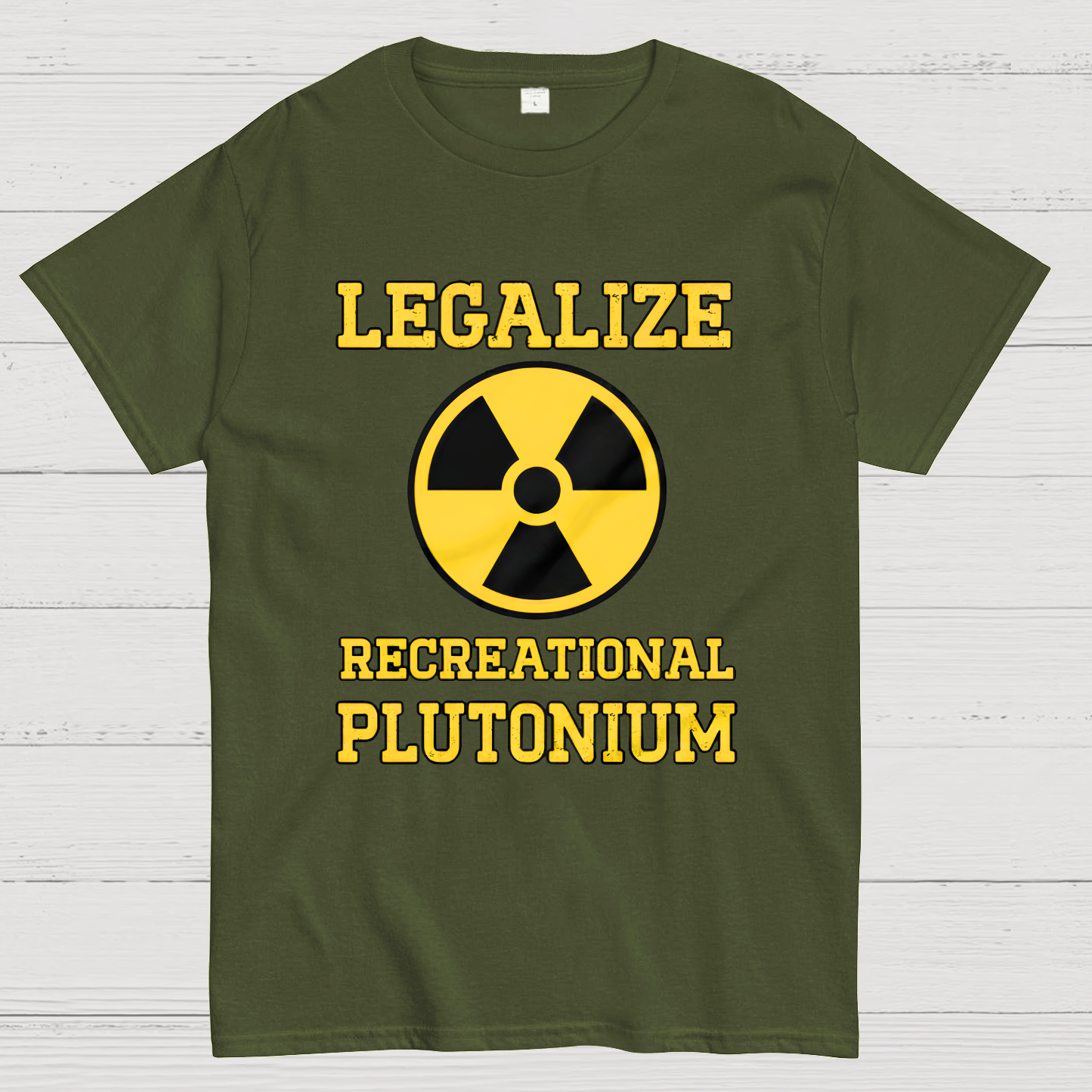 Legalize Recreational Plutonium Geek T-Shirt