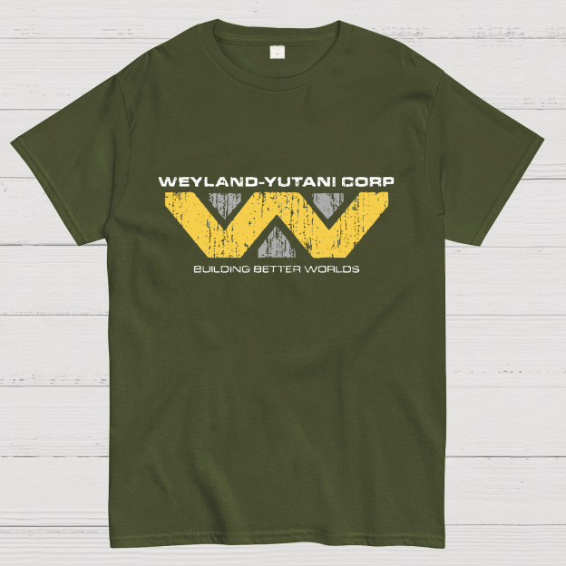 Weyland-Yutani Corp  Alien Geeky T-Shirt
