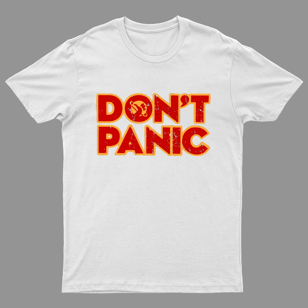 Dont Panic Geeky T-Shirt