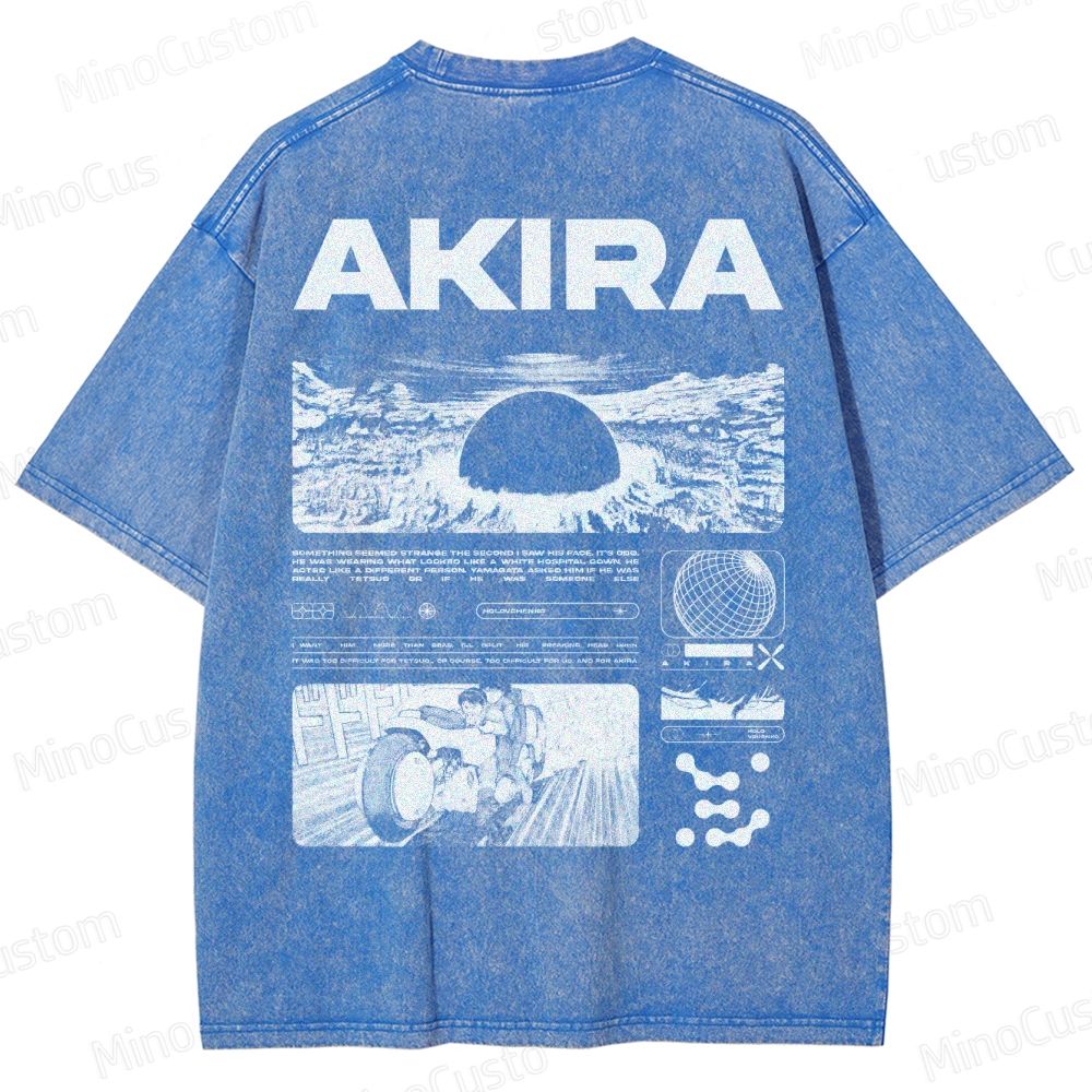 Unisex Fit Destruction lll Washed T-Shirt 