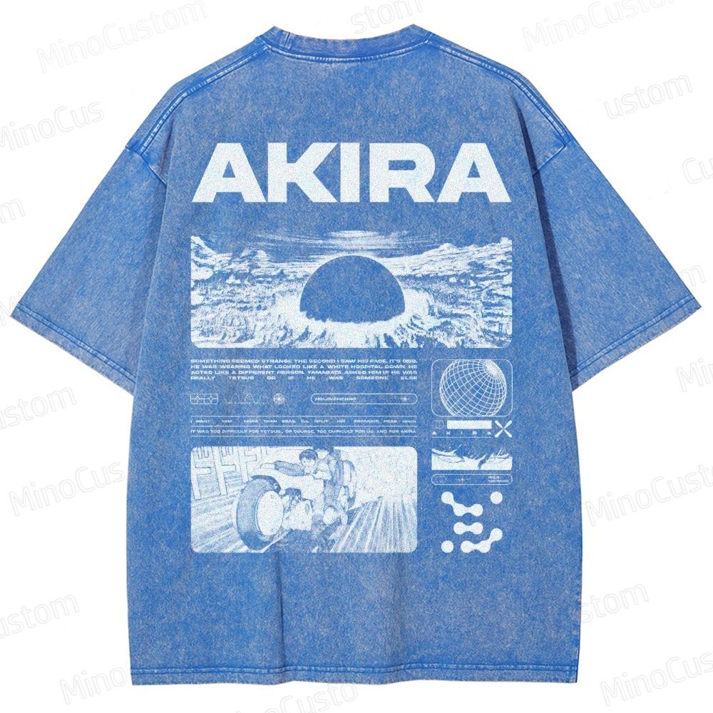 Unisex Fit Destruction lll Washed T-Shirt 