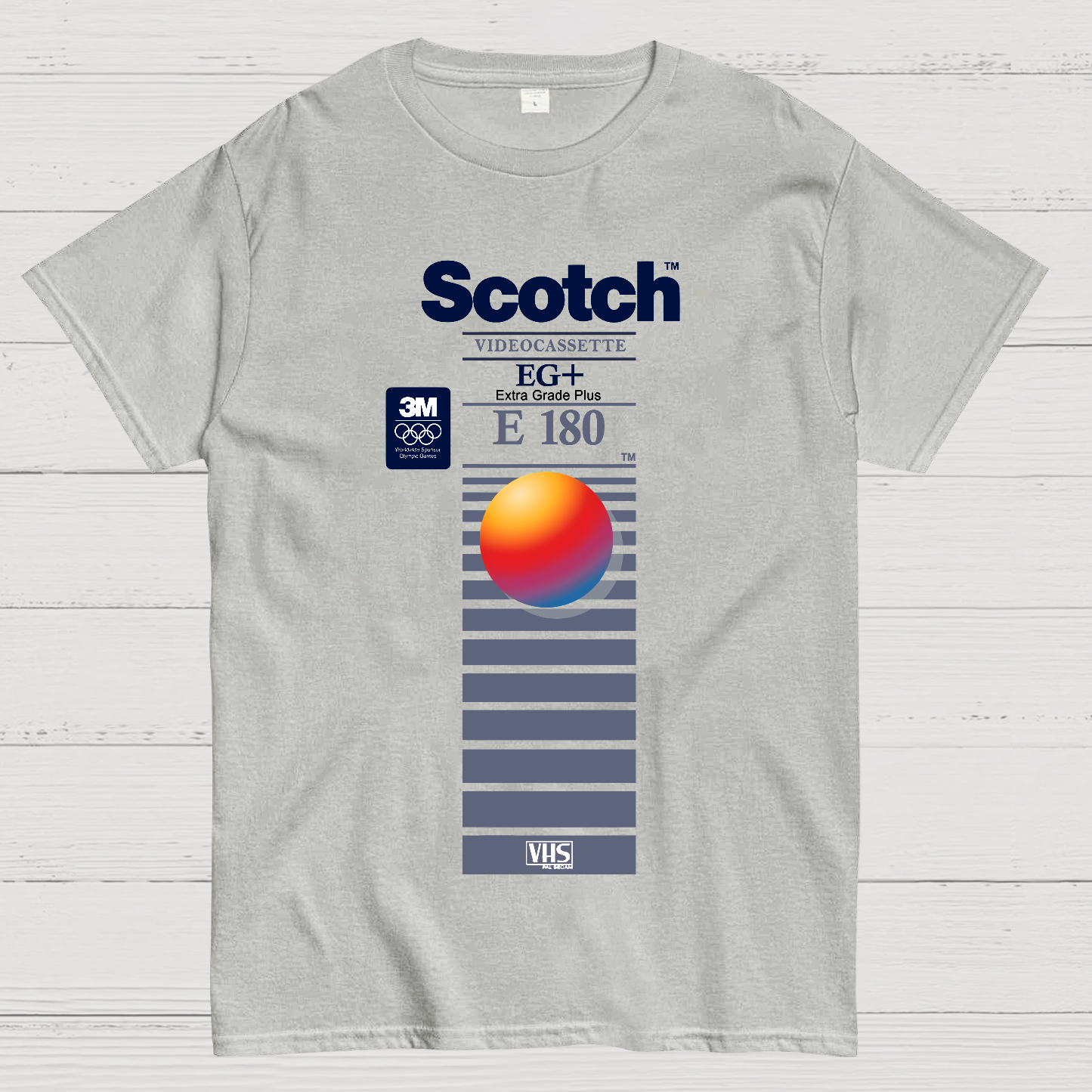 VHS Scotch E180 Geek T-Shirt
