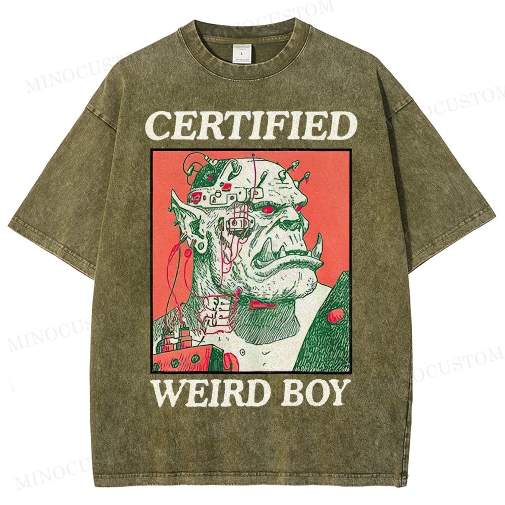 Certified Weird Orc Washed T-Shirt 