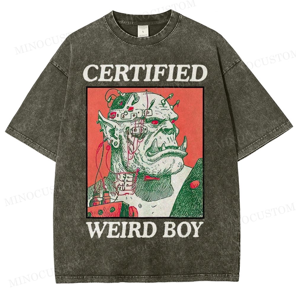 Certified Weird Orc Washed T-Shirt 
