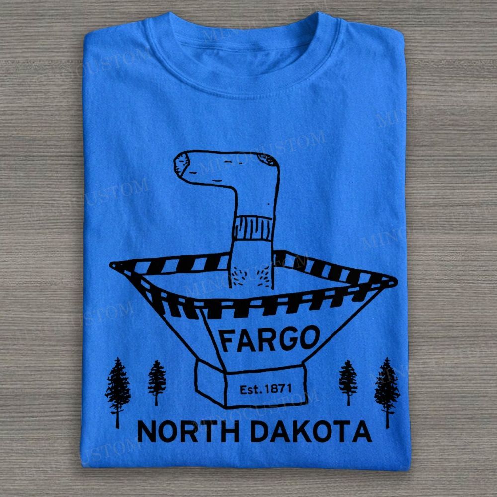 Fargo Wood Chipper Funny Movie Shirt Vintage Cult Movie T-Shirt