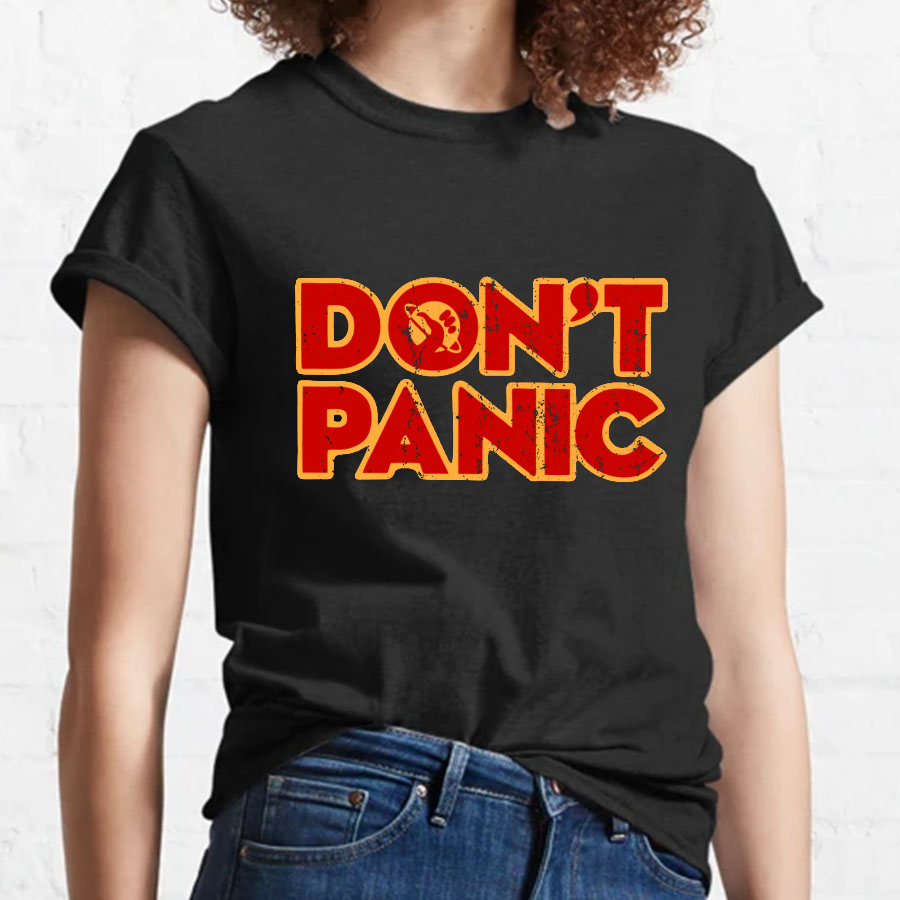 Dont Panic Geeky T-Shirt