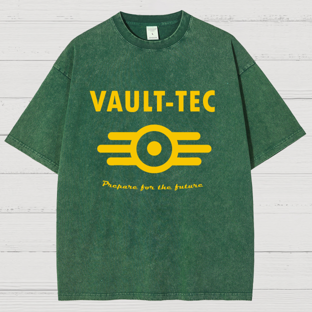 Fallout 4 Vault-Tec logo Essential Vintage Distressed T-shirt
