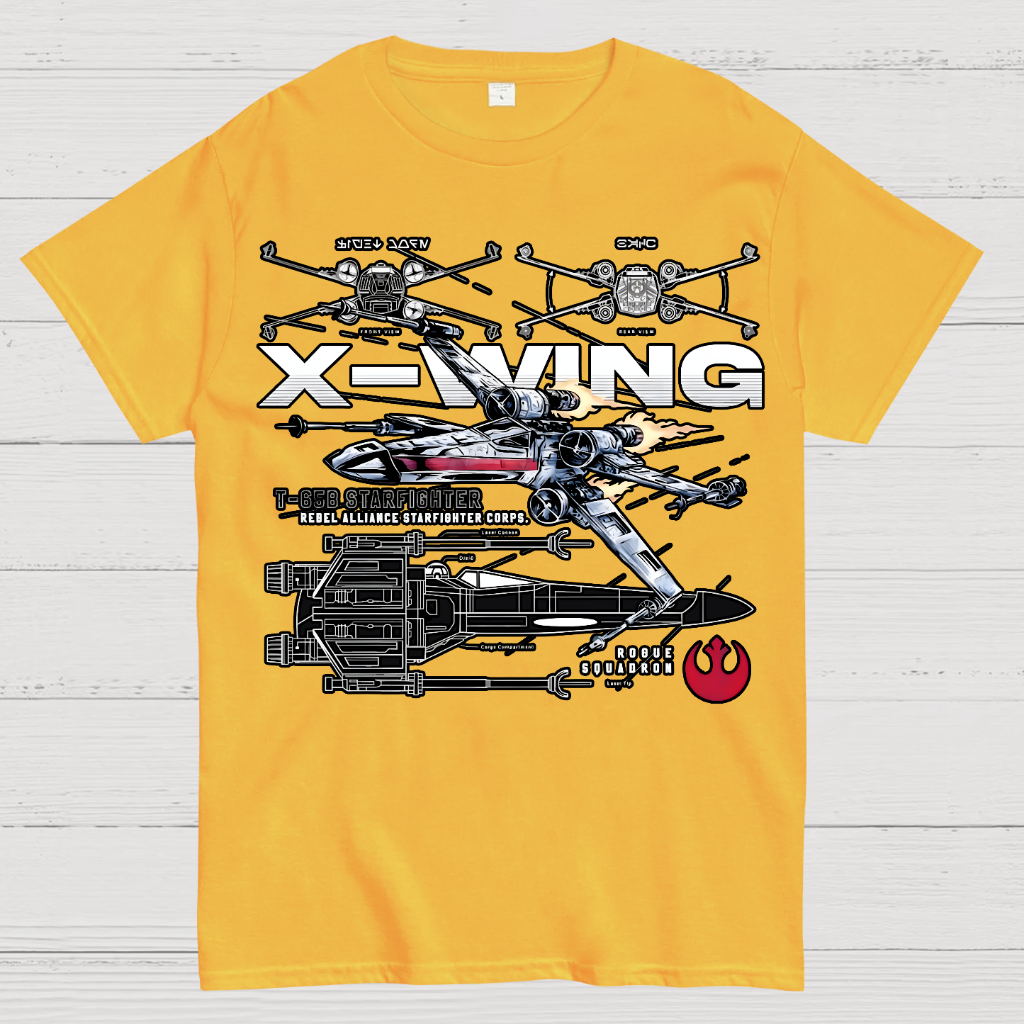 X-WING REBEL ALLIANCE Geek T-Shirt