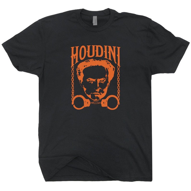 Harry Houdini poster vintage shirt vintage Las Vegas t-shirt