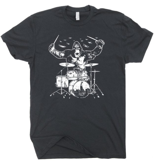 Fun Drum T-Shirts for Men and Women