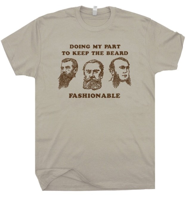 Mens funny beard shirts retro hipster barbershop t shirts beard pun humor shirts