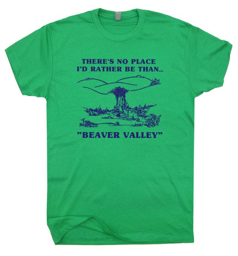 Beaver Valley Shirts Men's Offensive Tees Funny Shirts Tees