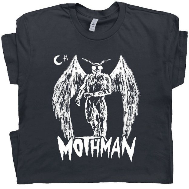 Mothman T-Shirts Unisex Animal T-Shirts