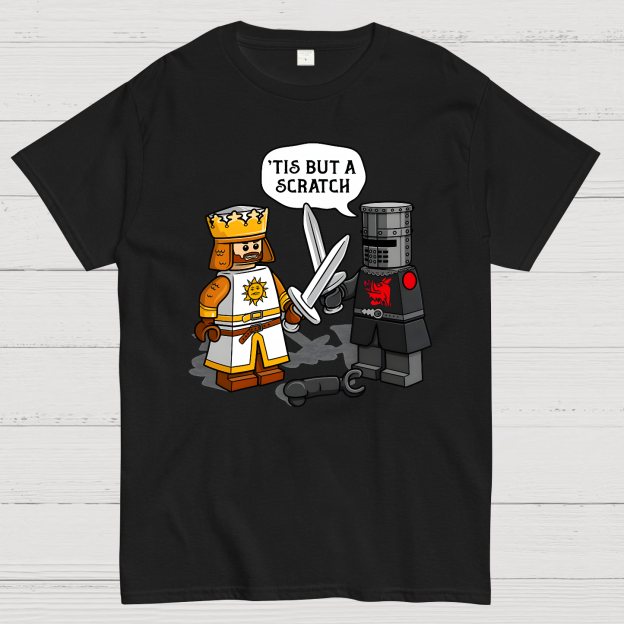 King Vs Knight Geek T-Shirt