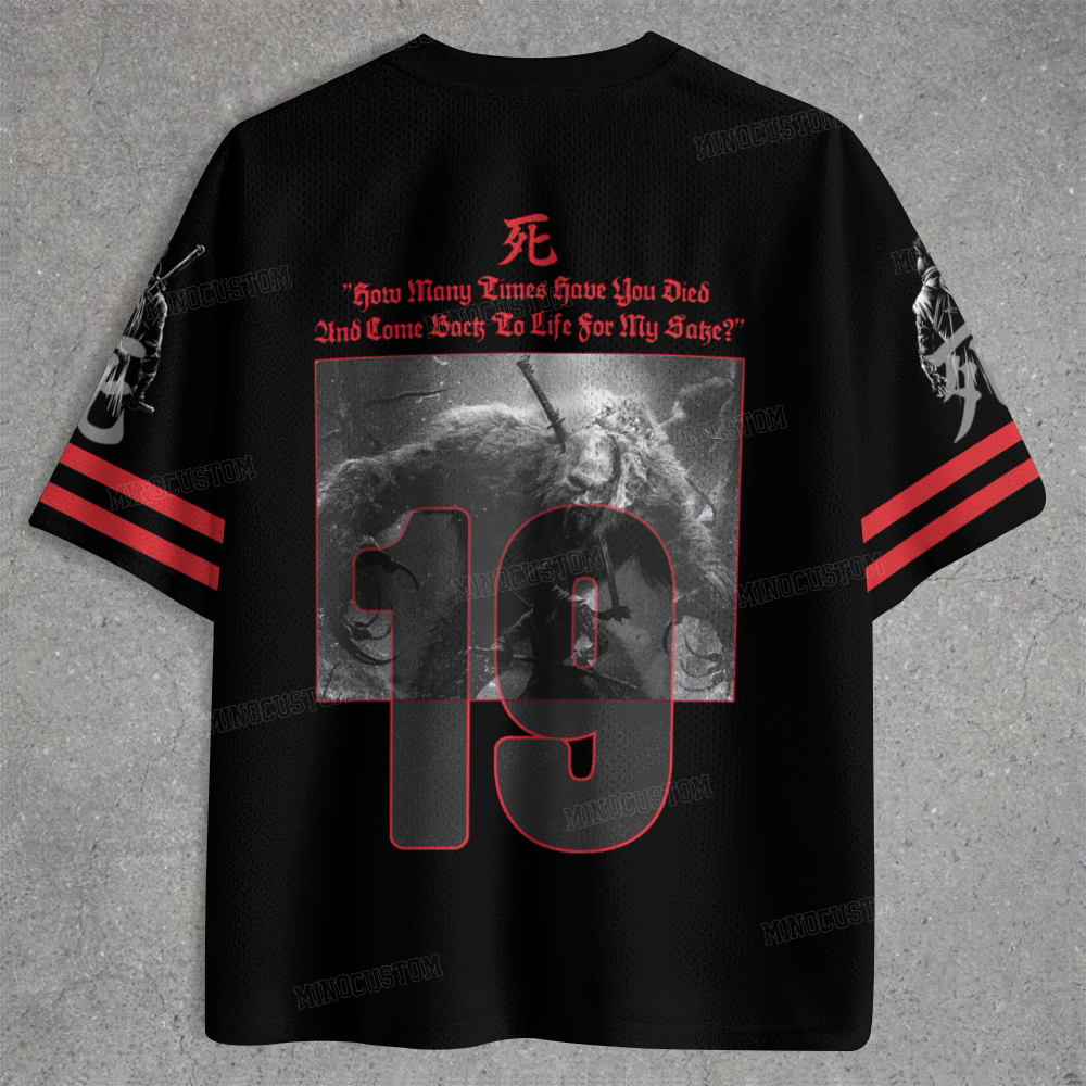 The Samurai Struck Without Hesitation Jersey Shirts 