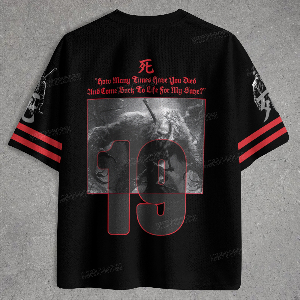 The Samurai Struck Without Hesitation Jersey Shirts 
