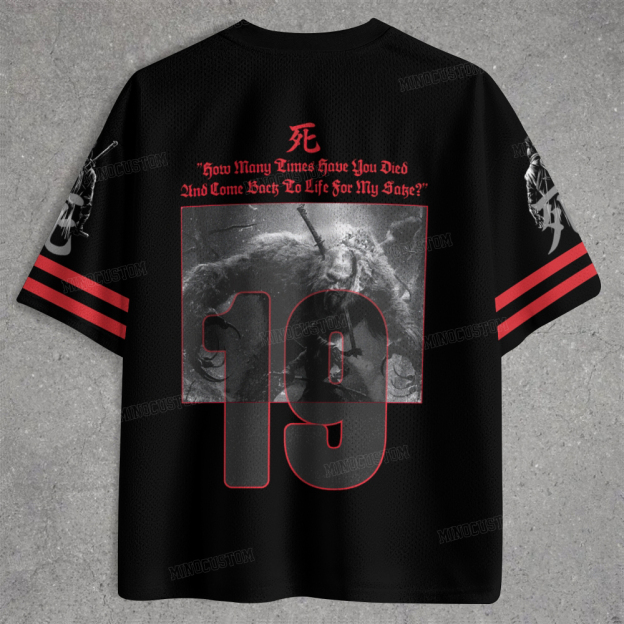 The Samurai Struck Without Hesitation Jersey Shirts 