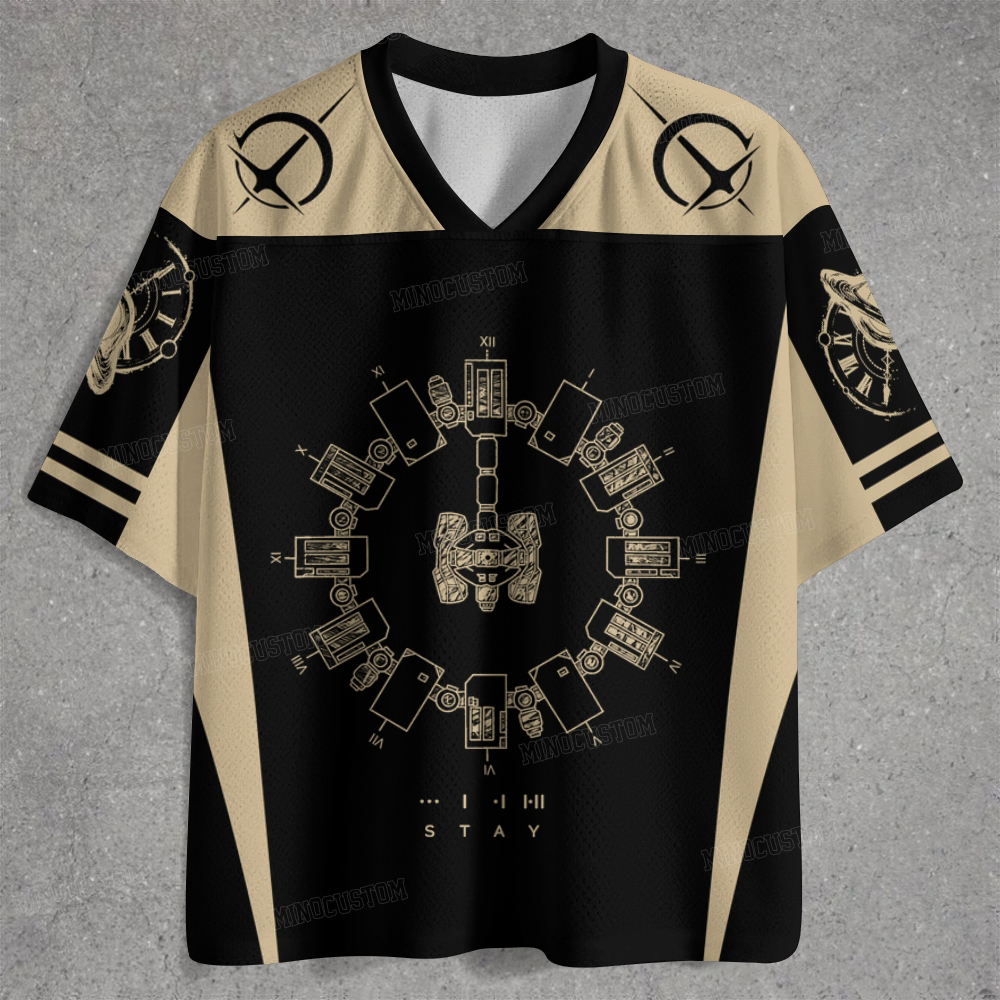 Time & Space Jersey Shirts