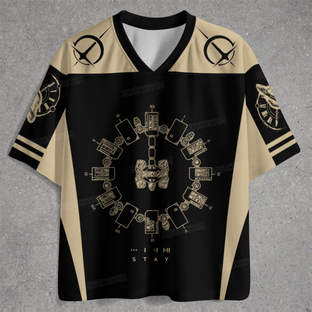 Time & Space Jersey Shirts 