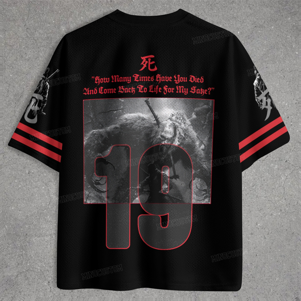 The Samurai Struck Without Hesitation Jersey Shirts