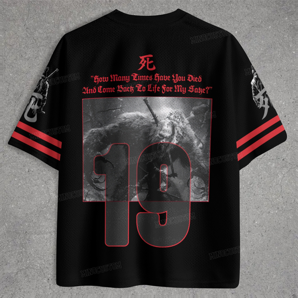 The Samurai Struck Without Hesitation Jersey Shirts