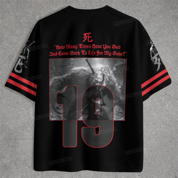 The Samurai Struck Without Hesitation Jersey Shirts