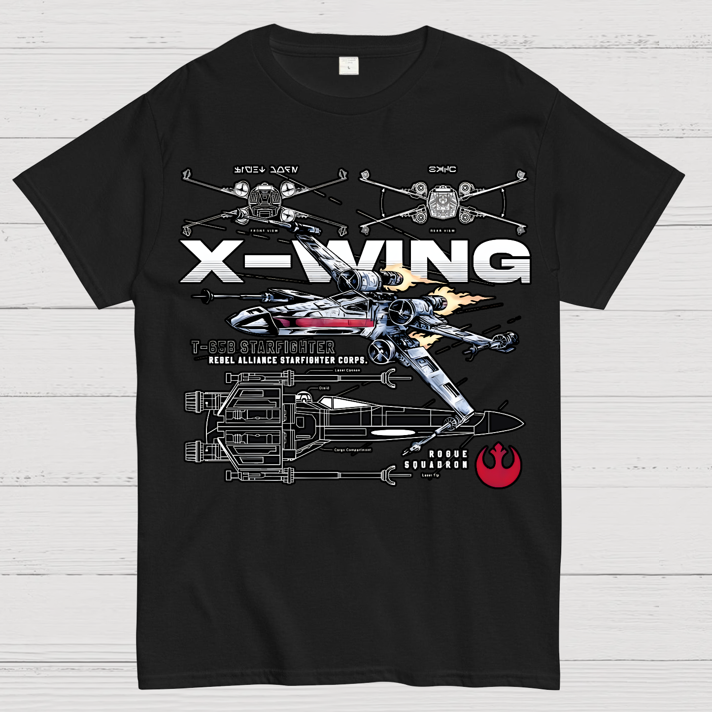 X-WING REBEL ALLIANCE Geek T-Shirt