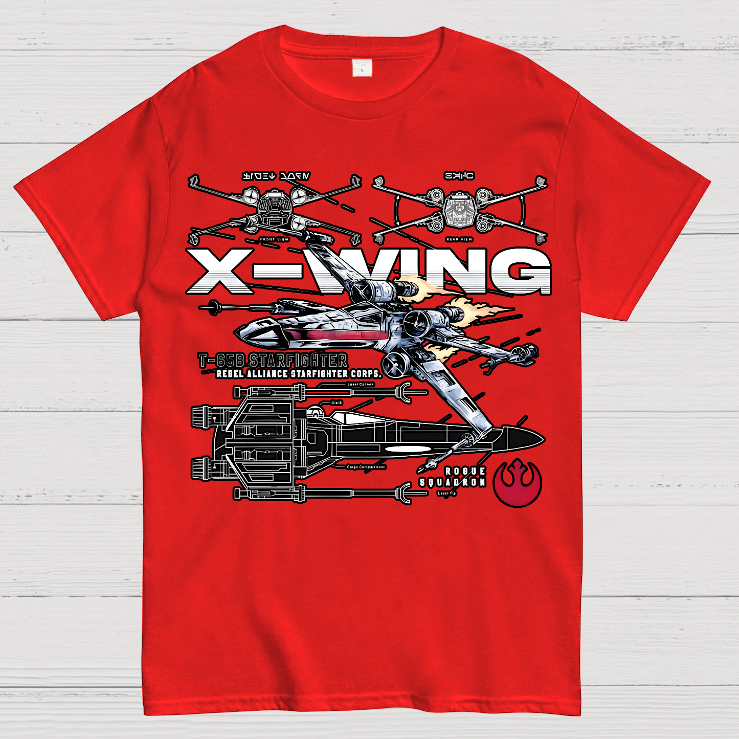 X-WING REBEL ALLIANCE Geek T-Shirt
