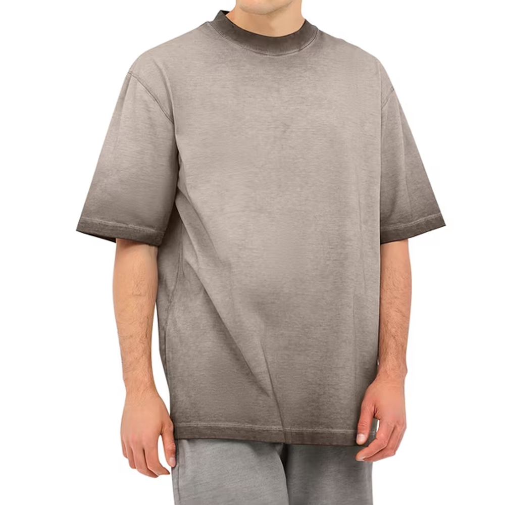 Vintage Crewneck Oversize Gradient Washed T-shirt