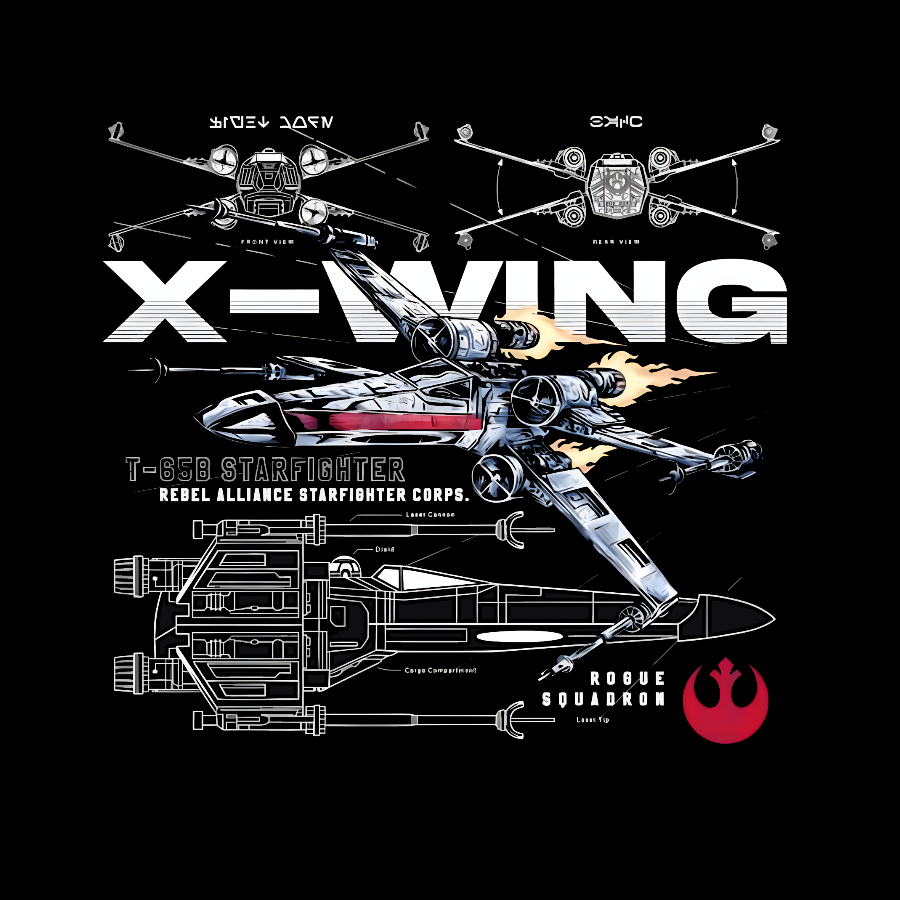 X-WING REBEL ALLIANCE Geek T-Shirt