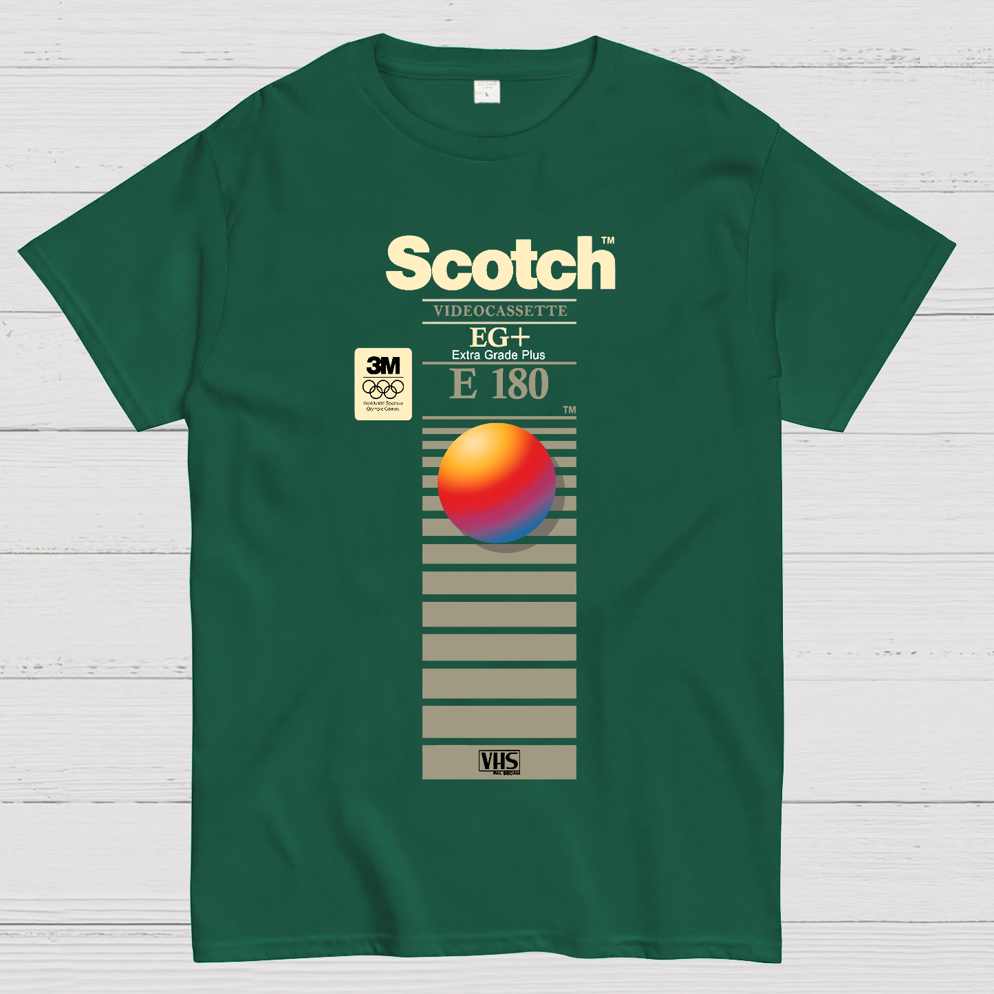 VHS Scotch E180 Geek T-Shirt