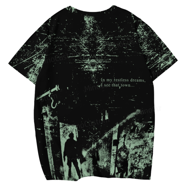 Retro Horror Game Casual T-shirt