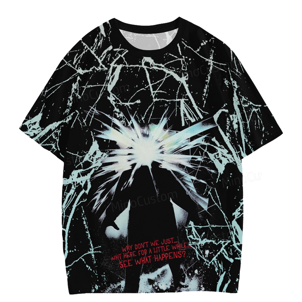 Retro Horror Movie Casual T-shirt