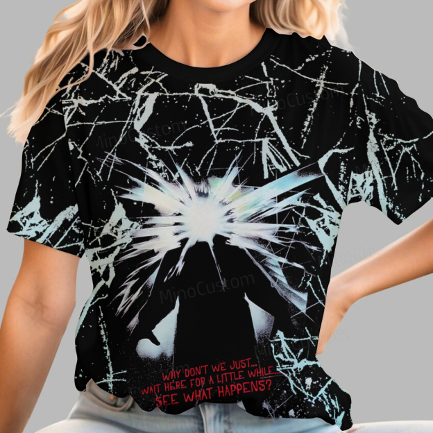 Retro Horror Movie Casual T-shirt