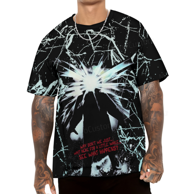 Retro Horror Movie Casual T-shirt