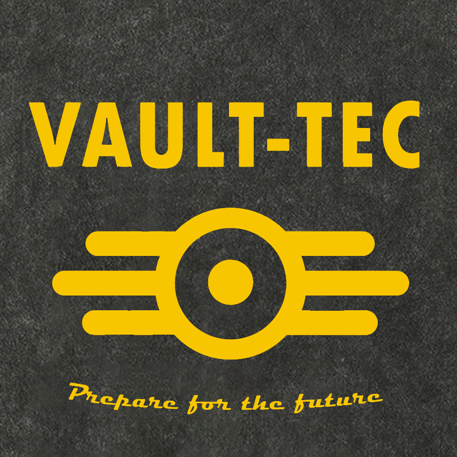Fallout 4 Vault-Tec logo Essential Vintage Distressed T-shirt