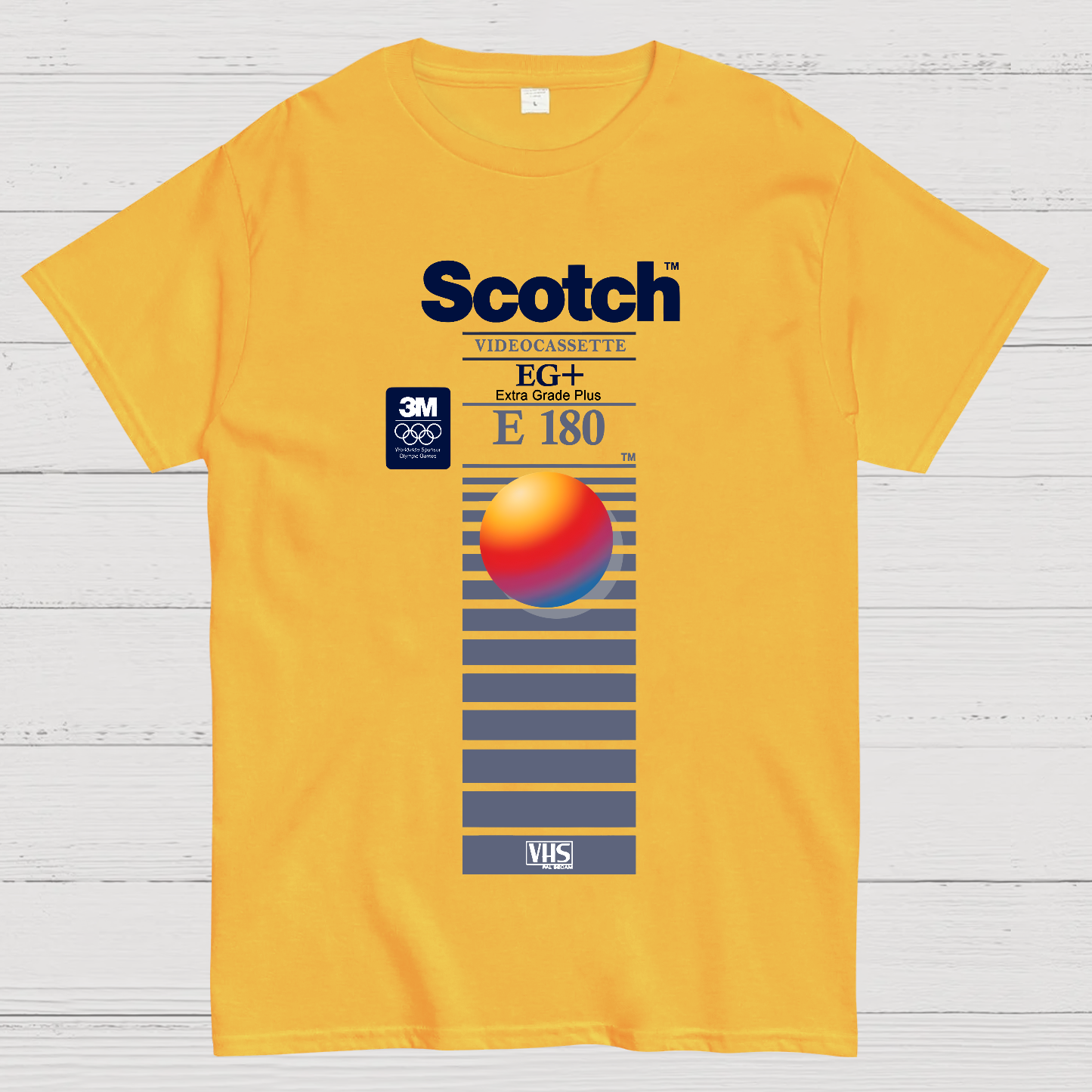 VHS Scotch E180 Geek T-Shirt
