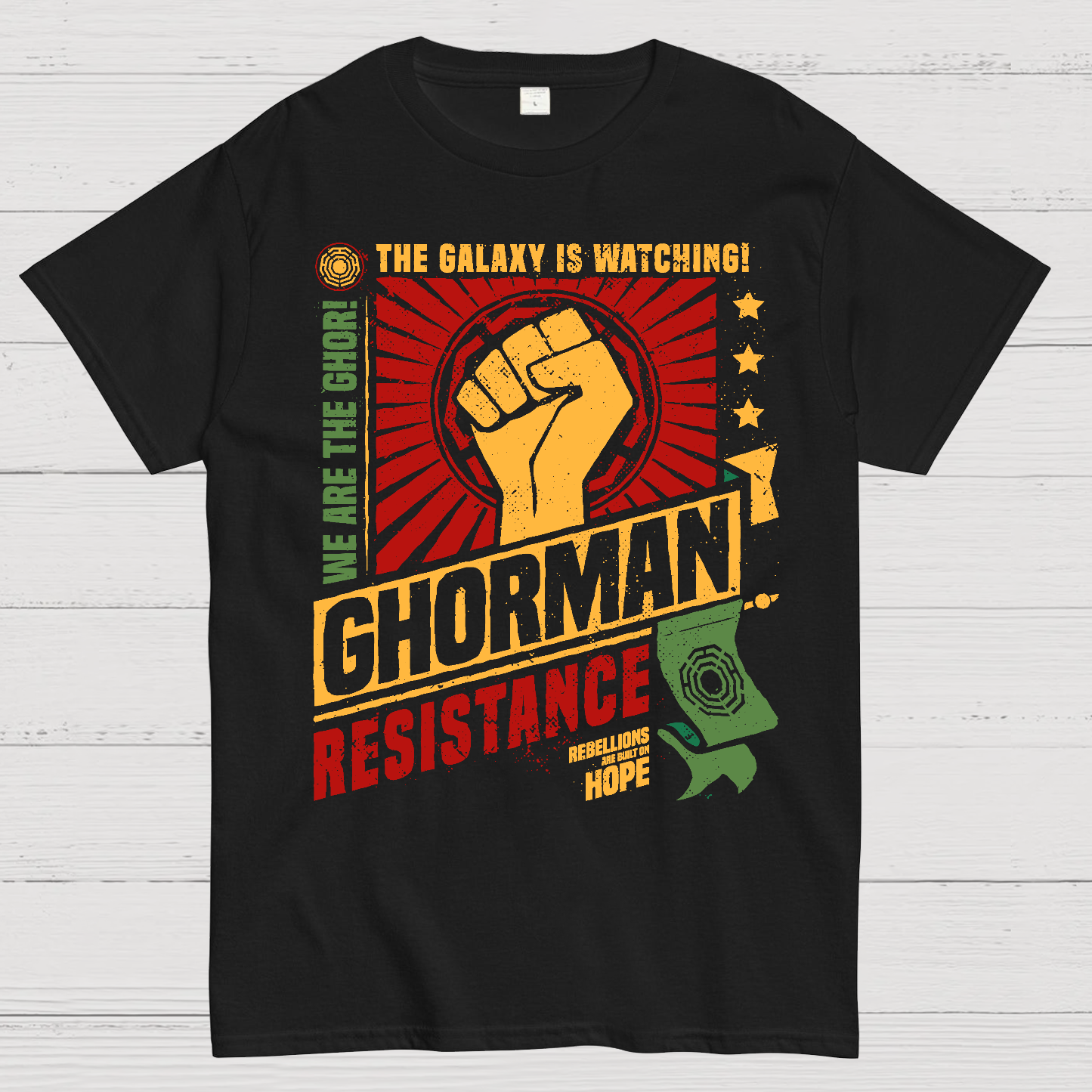 Ghorman Resistance Geek T-Shirt