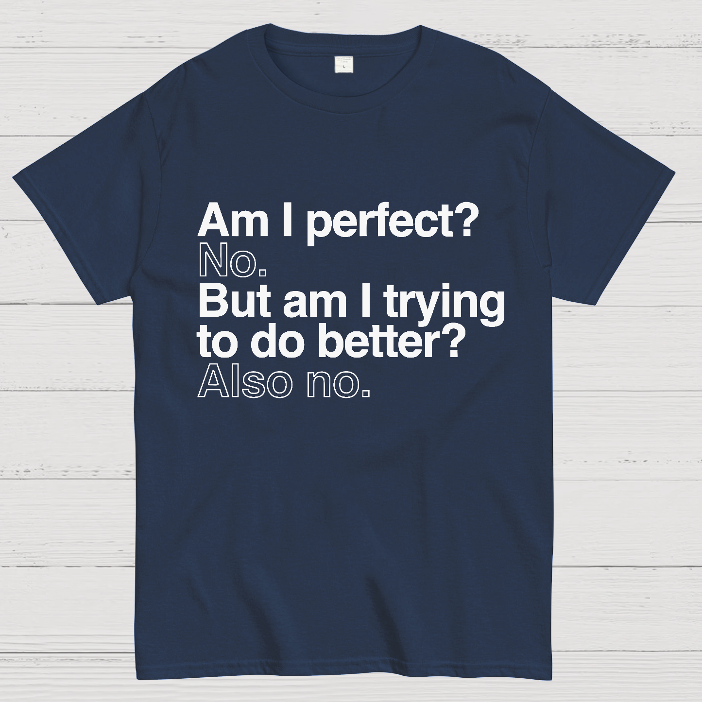Am I Perfect No Nerdy T-Shirt