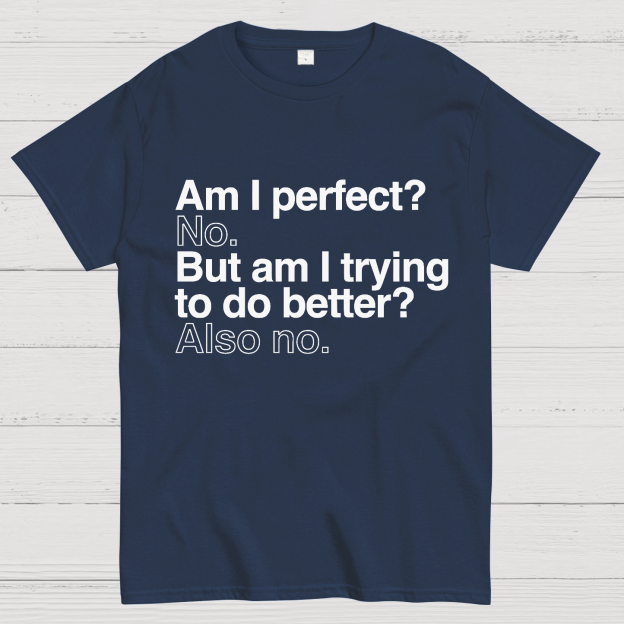 Am I Perfect No Nerdy T-Shirt