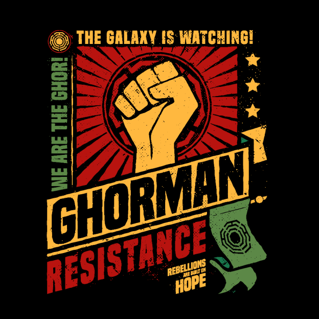 Ghorman Resistance Geek T-Shirt