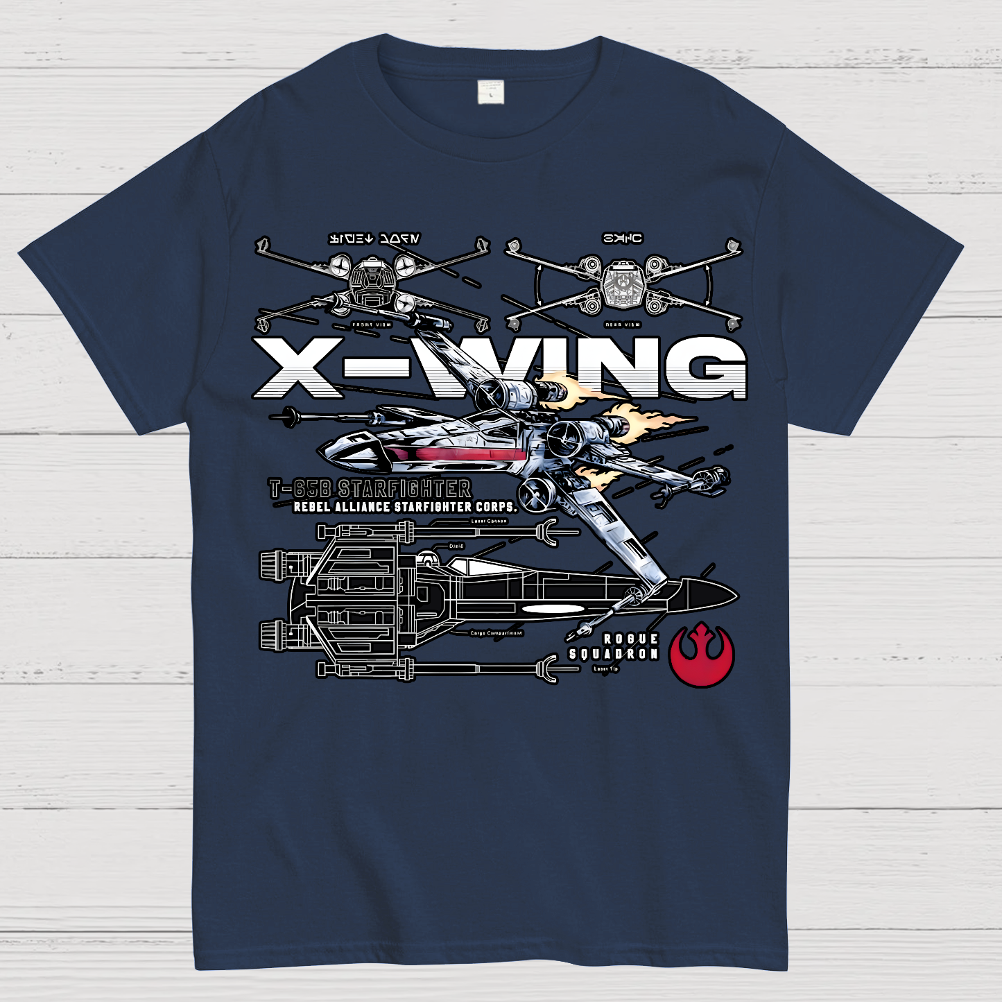 X-WING REBEL ALLIANCE Geek T-Shirt