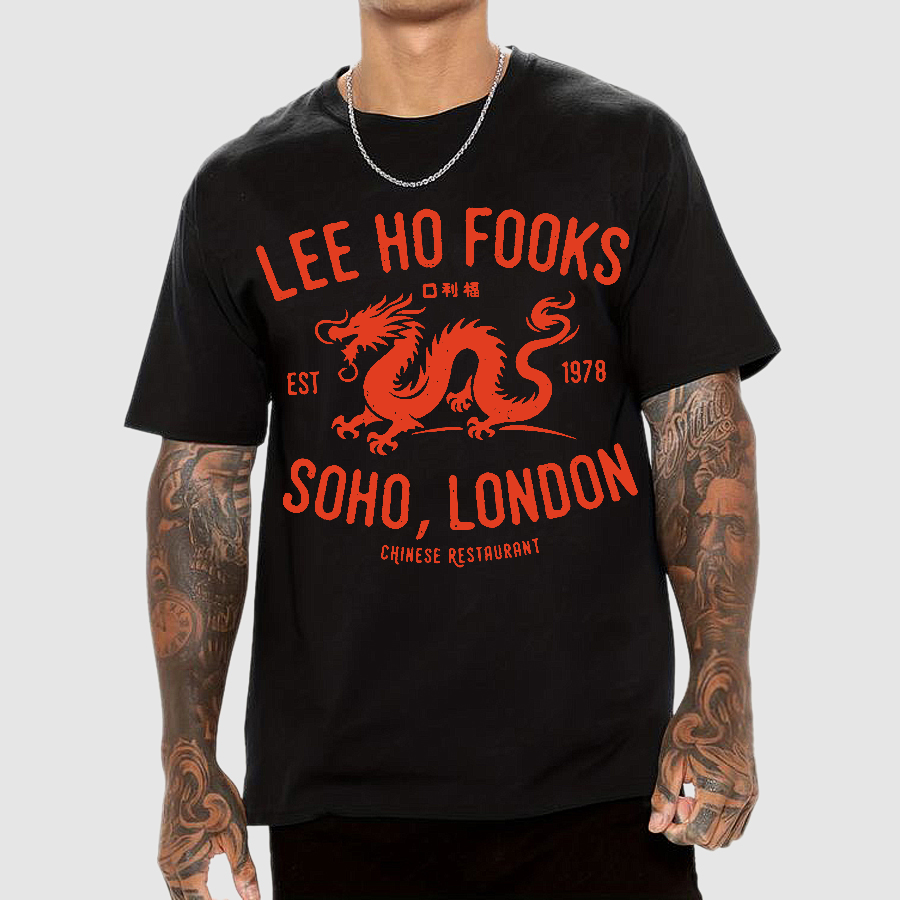 Lee Ho Fooks Vintage Resto Geek T-Shirt