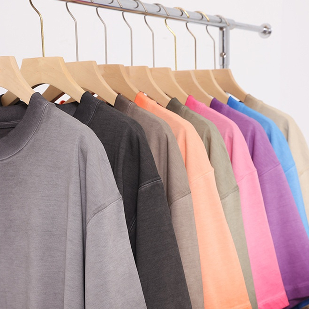 Vintage Crewneck Oversize Gradient Washed T-shirt