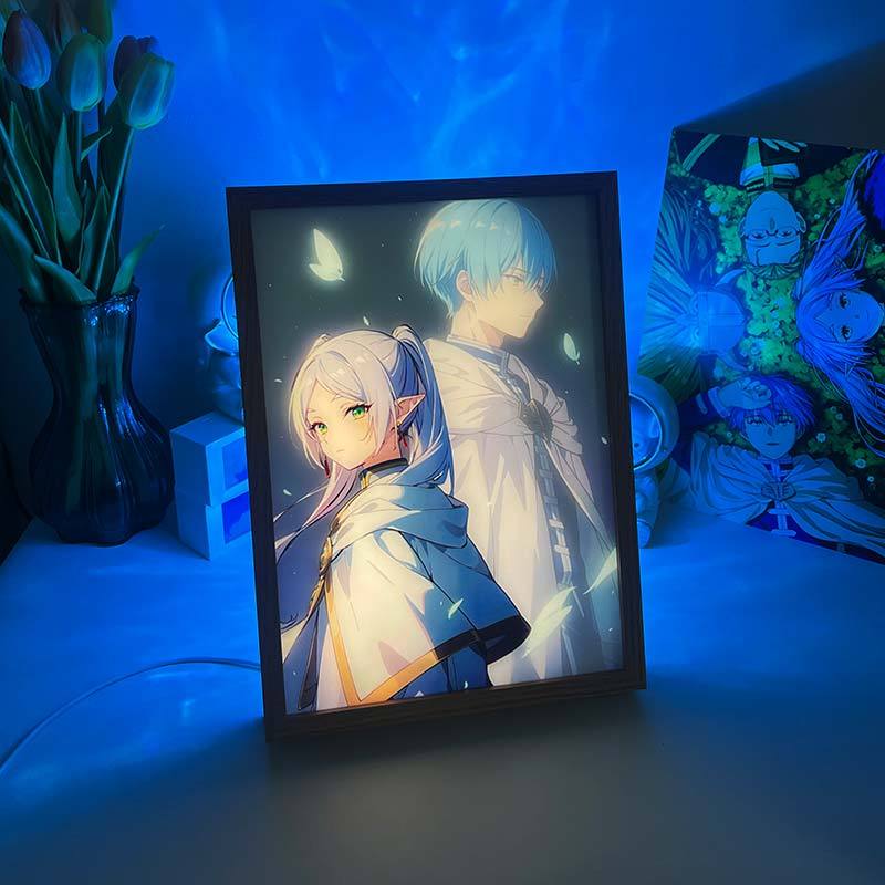 FLL Anime LED Light Painting Photo Frame Wall Art