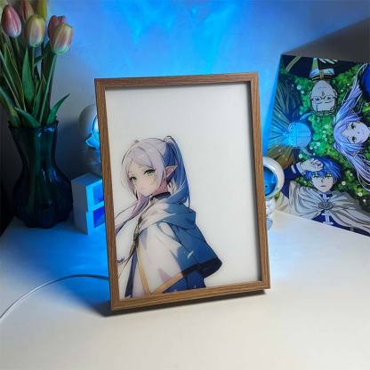 FLL Anime LED Light Painting Photo Frame Wall Art