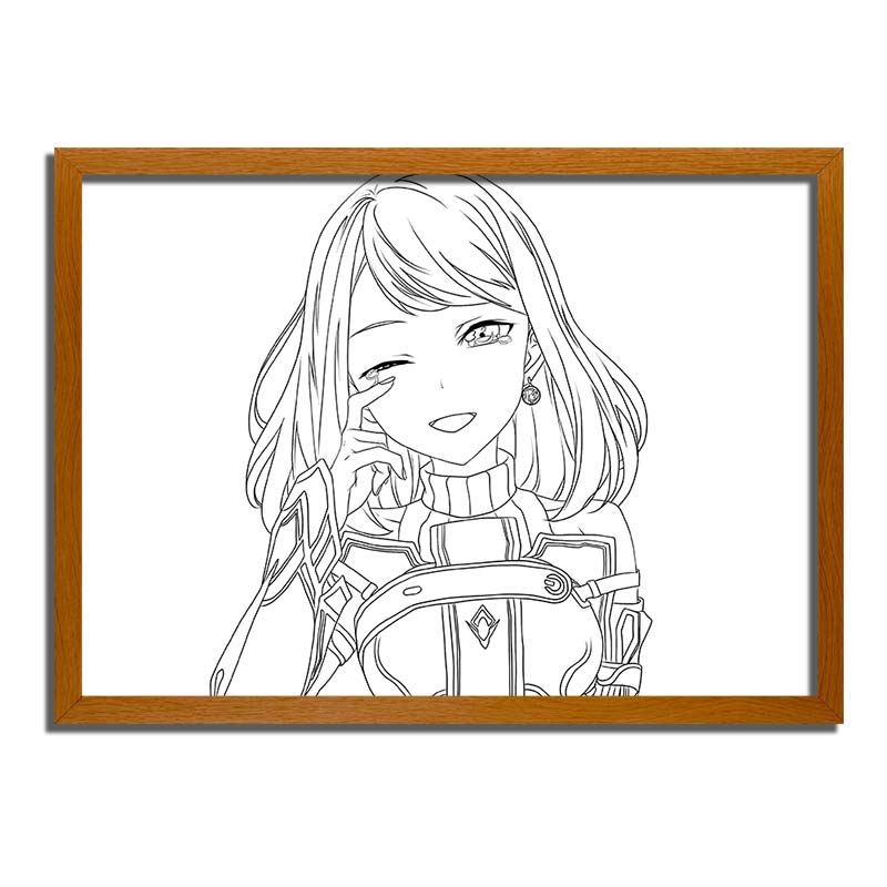 Sword Art Online Koharu LED Light Painting - Integral Factor Partner