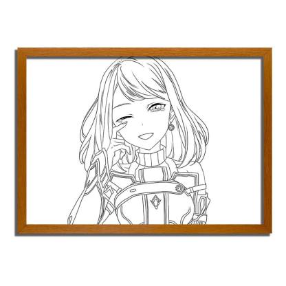 Sword Art Online Koharu LED Light Painting - Integral Factor Partner