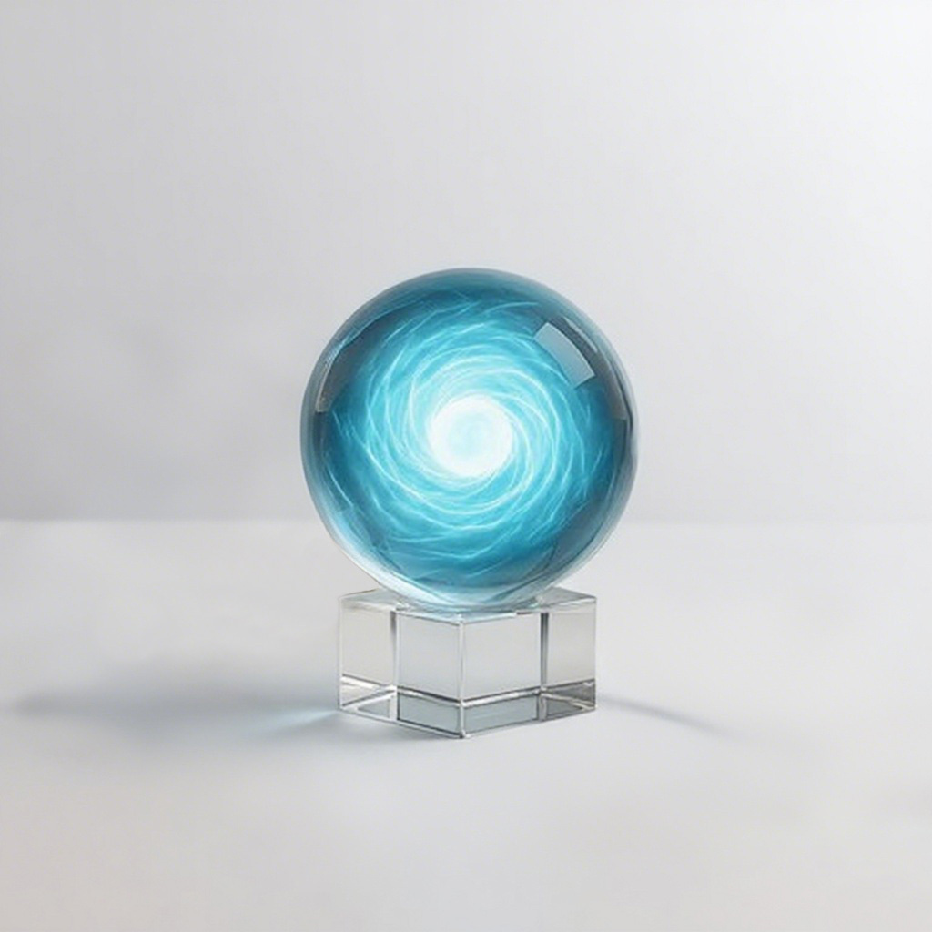 Basesun-VD Ball – Customizable Video Glass Ball with Shake-to-Switch Feature